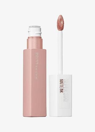 Матова помада для губ maybelline new york superstay matte ink