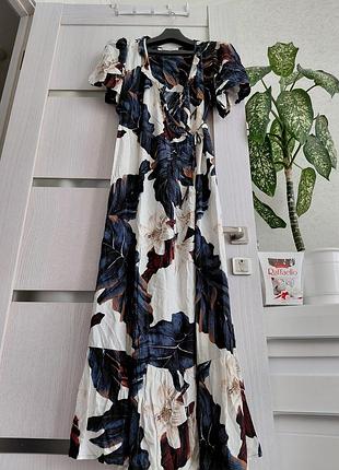 Платье висклзное на 12, 52 на 137