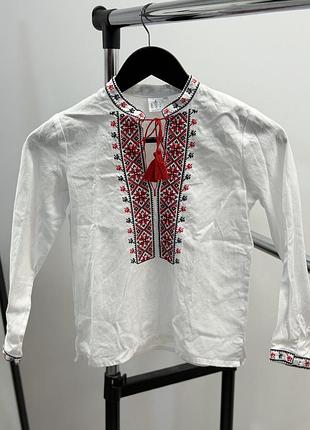 Дитяча вишиванка 128см