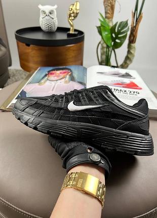 Nike p-6000 m all black white