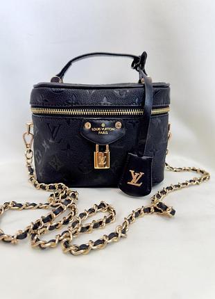 Жіноча сумка louis vuitton vanity (monogram empreinte)