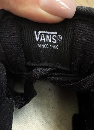 Vans old skool чорні 4