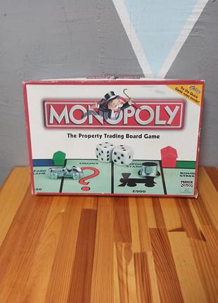Настільна гра monopoly від parker/hasbro