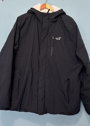 Чоловіча зимова куртка hollister all-weather jacket (оригінал) | розмір xxl