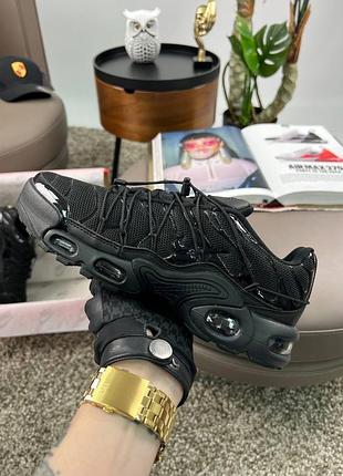 Nike air max plus tn lace toggle all black