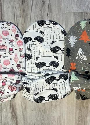 Шапка+хомут комплект для діток