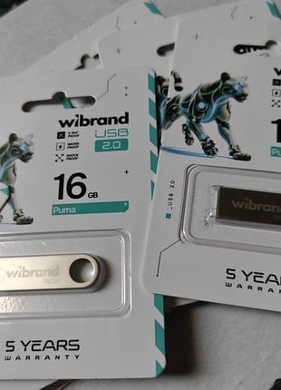 Usb  флешки 16gb wibrand .новые.