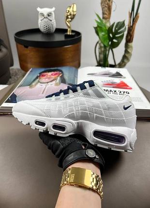 Nike air max 95 white navy