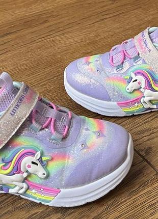 Skechers unicorn chaser кросівки з підсвіткою р.25 (16,5 см) 2025 р.