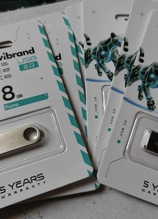 Флешки usb  wibrand 8gb.новые.
