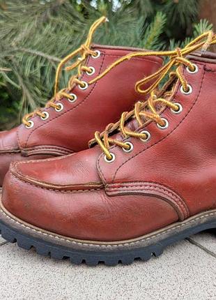 Черевики бордові червоні red wing 8175 rare vintage