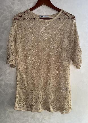 Кофта блуза zara s-m