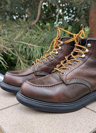 Черевики коричневі red wing 8801 rare vintage