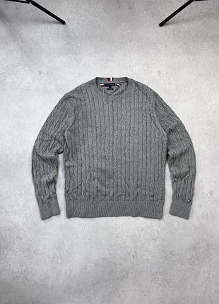 В'язаний светр tommy hilfiger l-xl