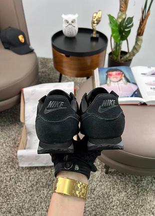 Nike cortez m all black 5