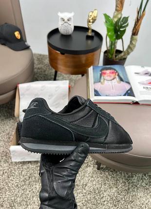 Nike cortez m all black 6