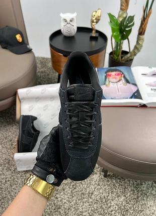 Nike cortez m all black 8