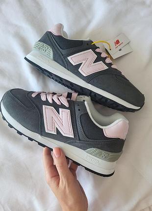 Newbalance 574 grey pink
