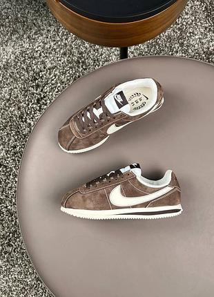 Nike cortez w brown beige