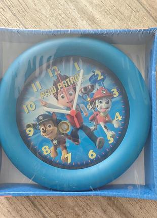 Детские настенные часы «щенячий патруль» paw patrol, в упаковке