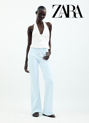 Трендові джинси zara flare fit