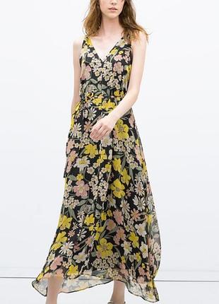 Длинный сарафан zara