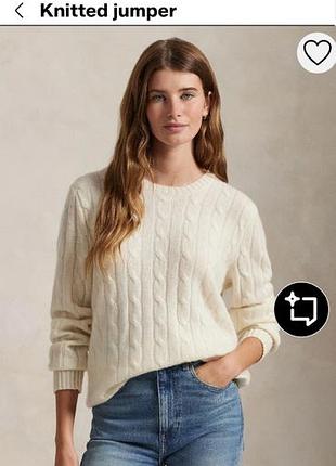 Новий кашеміровий джемпер polo ralph lauren . оригінал! унісекс