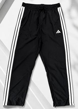 Чоловічі спортивні штани adidas (прямий крій, з блискавками знизу)