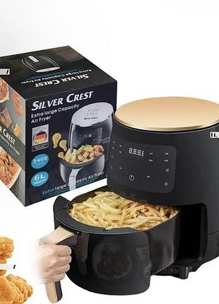 Аерогриль air fryer на 6 л 2400w hp227