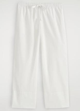Штани cos drawstring cotton trousers