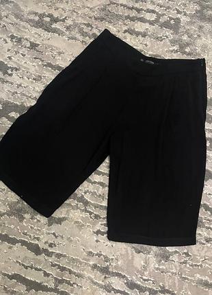 Шорти жіночі zara бермуди чорні s
