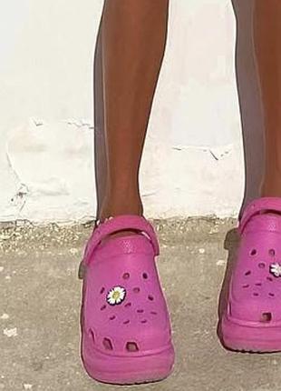 Сандали женские крокси кроксы crocs classic bae comfort pink