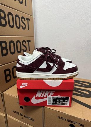 Кроссовки nike sb dunk burgundy croc / найк сб б б бддан бургунди 38 39 40 41 42 43