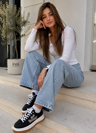 Кросівки bershka "fast", платформа, р. 37-38