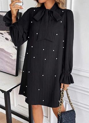 🥰 сукня з перлинками shein m