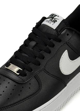 Nike air force 1 low w black on white
