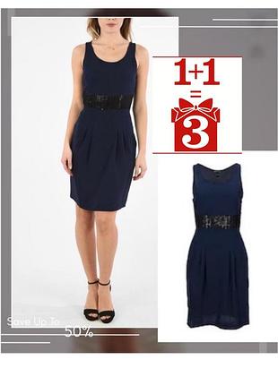 1+1=3 стильна сукня armani exchange ax коктейльна паєтки
