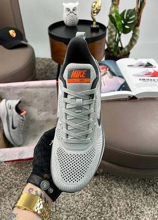 Nike air zoom x react light grey orange 5