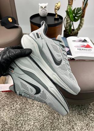 Nike air zoom x react light grey orange 8