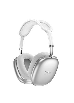 Бездротові накладні навушники hoco w55 plus happiness anc noise reduction bt headphones silver