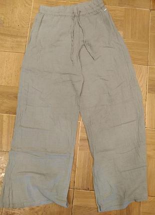 Hinch, f&f (34). широкие мягкие штанишки мятного цвета, новые