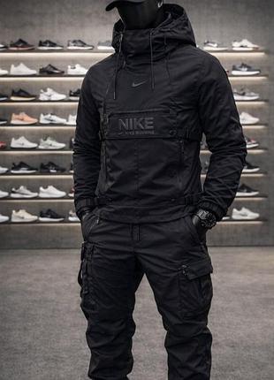 Спортивний костюм анорак black