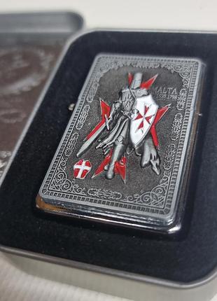 бензиновая зажигалка star «malta» (коллекционная серия)