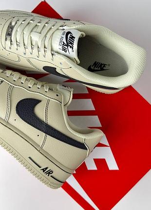 Nike air force 1 low w beige black