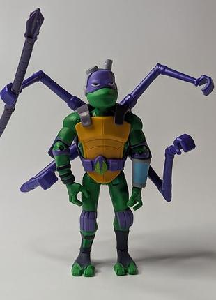 Донателло с паучим панцирем rise of the tmnt, ракушка-ниндзя