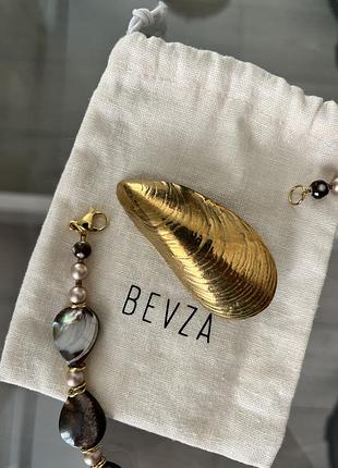 Брошка мушля bevza brooch