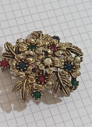 Дуже старенька вінтажна брошечка jewelcraft