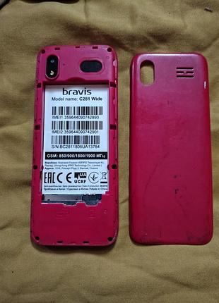 Мобильный телефон bravis c281 wide 3