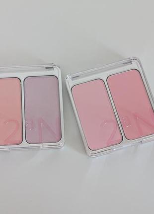 Два оттенка корейских румян 2an dual cheek blush