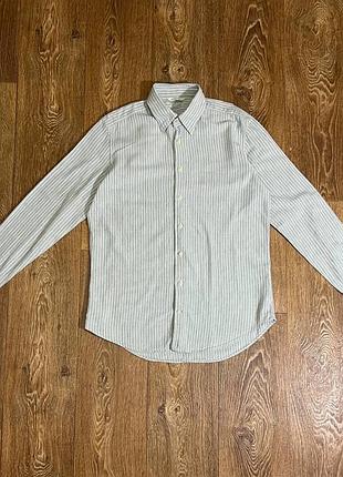 Преміальна сорочка suitsupply slim fit egyptian cotton leggiuno fabric